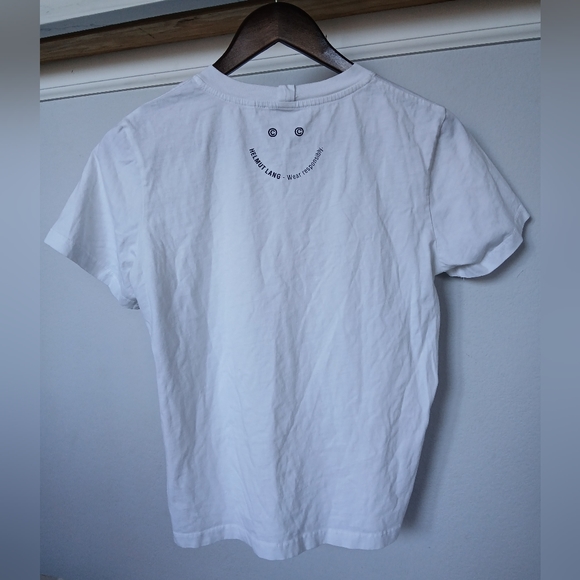 Helmut Lang Women's T-Shirt. Size L - Picture 2 of 4